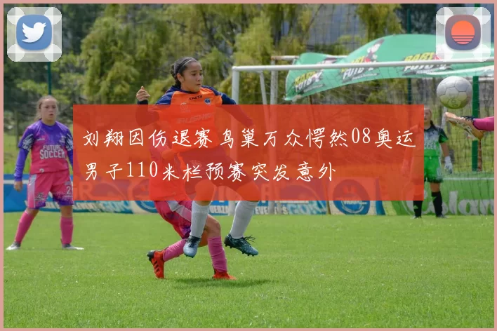 刘翔因伤退赛鸟巢万众愕然08奥运男子110米栏预赛突发意外